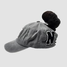 Load image into Gallery viewer, NBN Monogram Ponytail Dad Hat