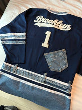 Load image into Gallery viewer, Unisex Denim Hockey Jersey
