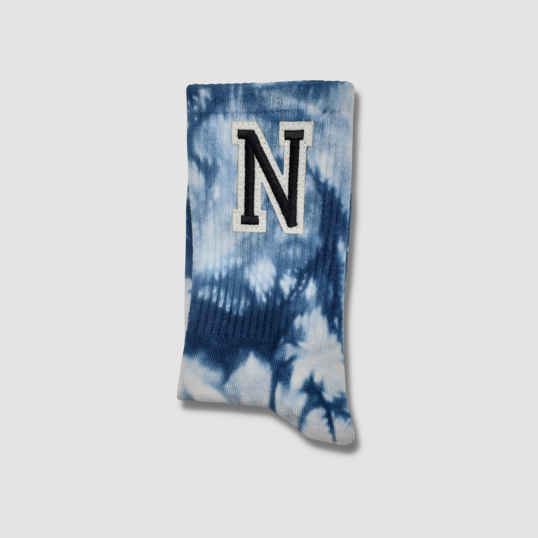 Monogram Tye-Dye Socks