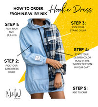 Load image into Gallery viewer, Custom Refix&#39;d Sleeveless Hooded Dress
