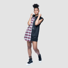 Load image into Gallery viewer, Custom Refix&#39;d Sleeveless Hooded Dress
